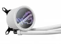 Водно охлаждане за процесор ASUS ROG Strix LC III 240 ARGB White AIO CPU Liquid Cooler - 90RC00S2-M0UAY0