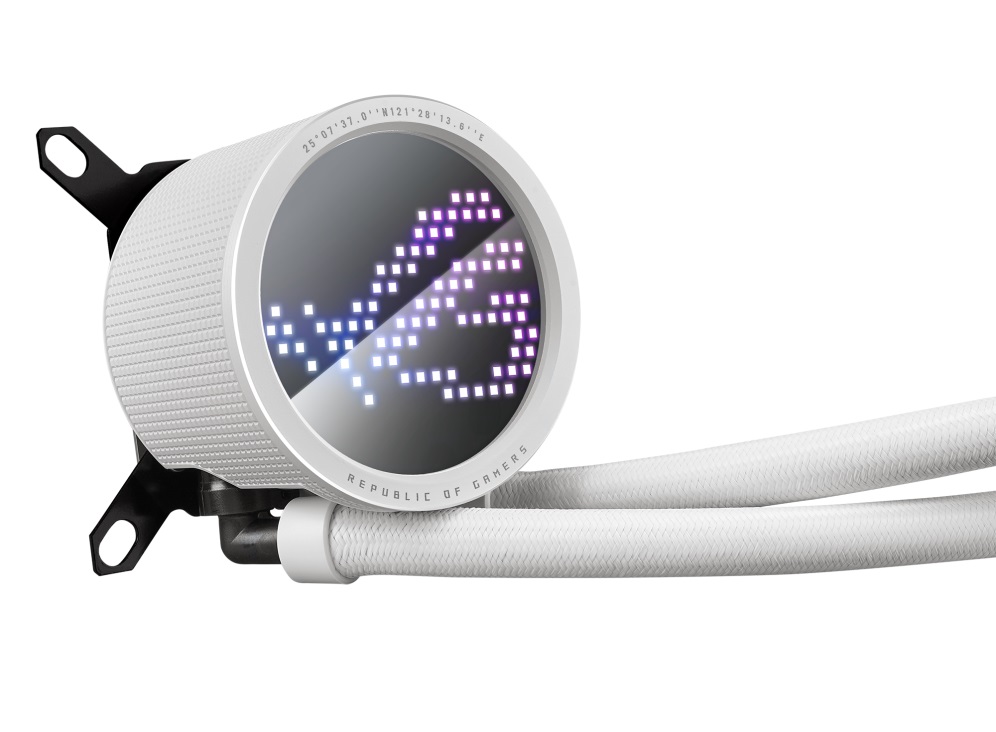 Водно охлаждане за процесор ASUS ROG Strix LC III 240 ARGB White AIO CPU Liquid Cooler - 90RC00S2-M0UAY0
