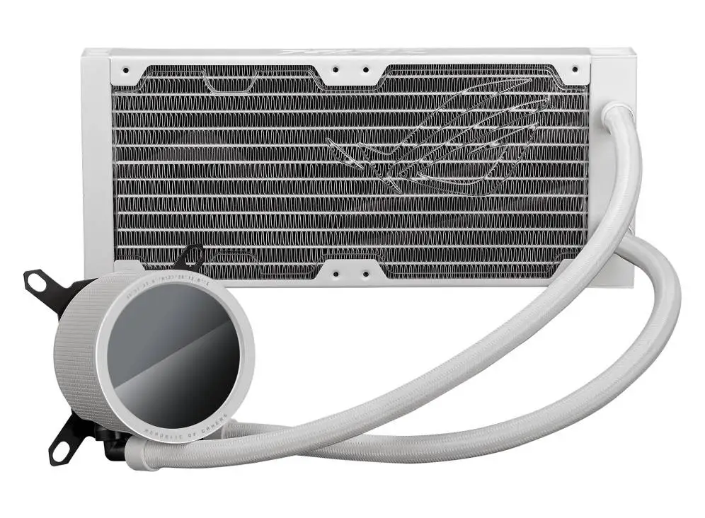 Водно охлаждане за процесор ASUS ROG Strix LC III 240 ARGB White AIO CPU Liquid Cooler - 90RC00S2-M0UAY0