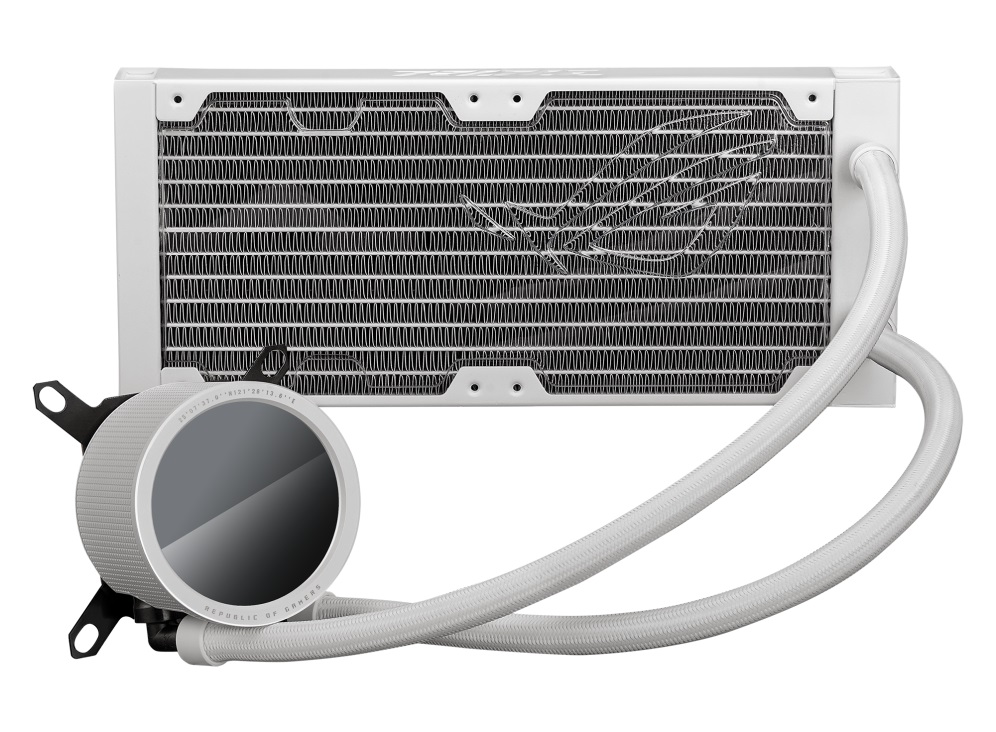 Водно охлаждане за процесор ASUS ROG Strix LC III 240 ARGB White AIO CPU Liquid Cooler - 90RC00S2-M0UAY0