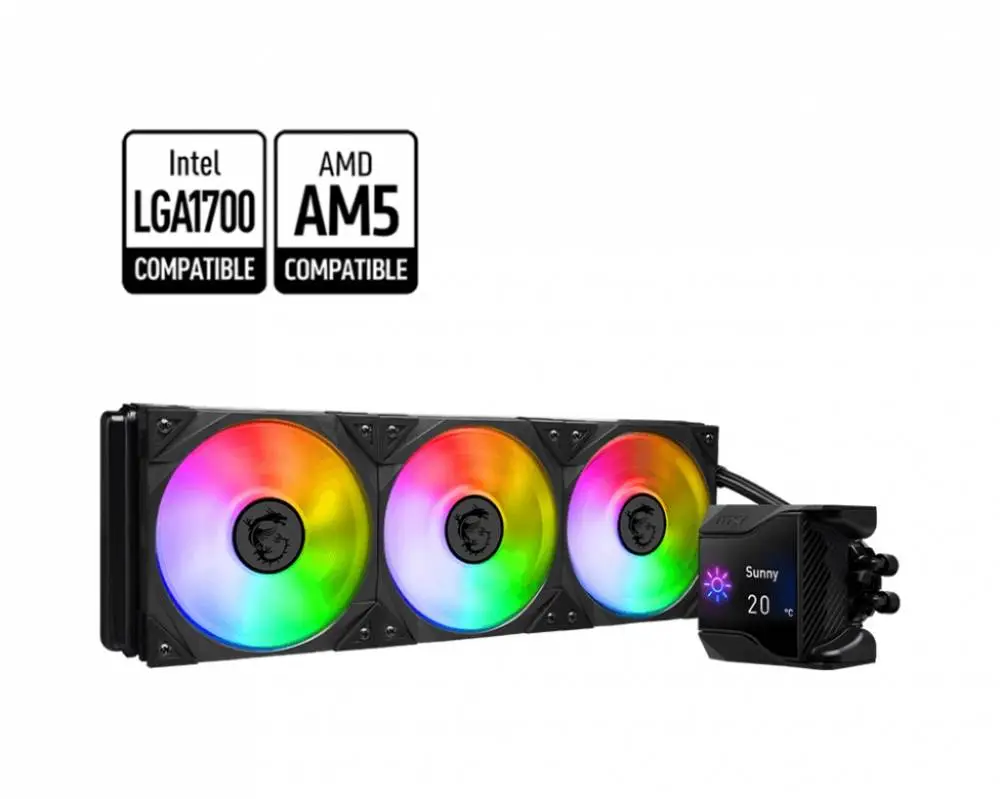 Водно охлаждане за процесор MSI MAG CORELIQUID D360 ARGB 360mm - 936-6A1521-001