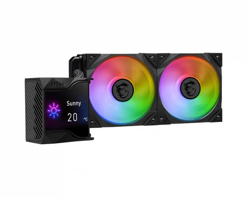 Водно охлаждане за процесор MSI MAG CORELIQUID D240 ARGB 240mm AIO - 936-6A1611-003 