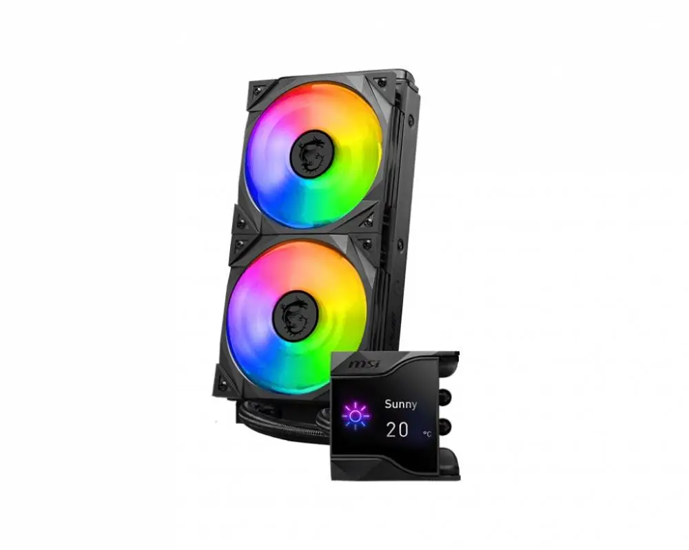 Водно охлаждане за процесор MSI MAG CORELIQUID D240 ARGB 240mm AIO - 936-6A1611-003 