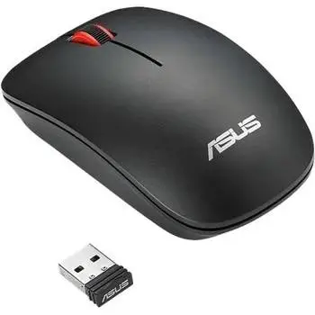 Мишка ASUS WT300 Wireless Optical Black Red - 90XB0450-BMU000