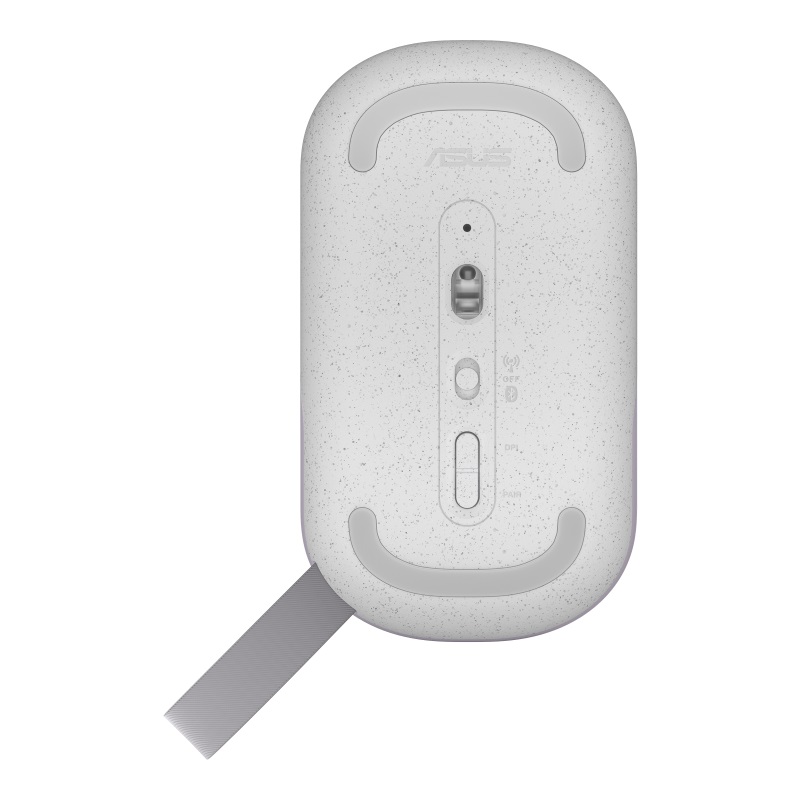 Мишка ASUS Marshmallow Mouse MD100 Wireless/Bluetooth Purple - 90XB07A0-BMU010