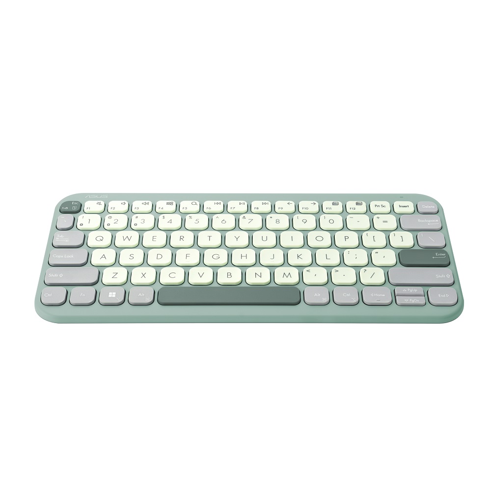 Клавиатура ASUS KW100 Marshmallow Keyboard Green BDS Bluetooth - 90XB0880-BKB050