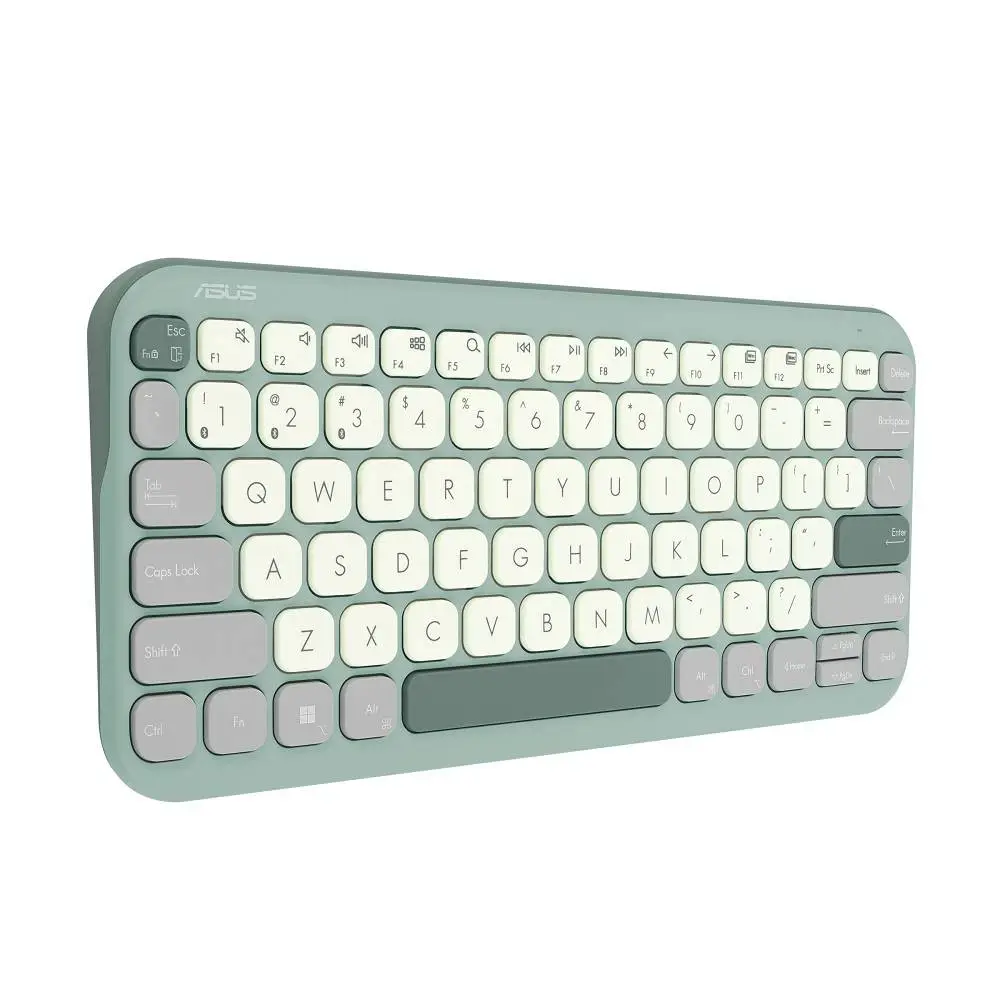 Клавиатура ASUS KW100 Marshmallow Keyboard Green BDS Bluetooth - 90XB0880-BKB050