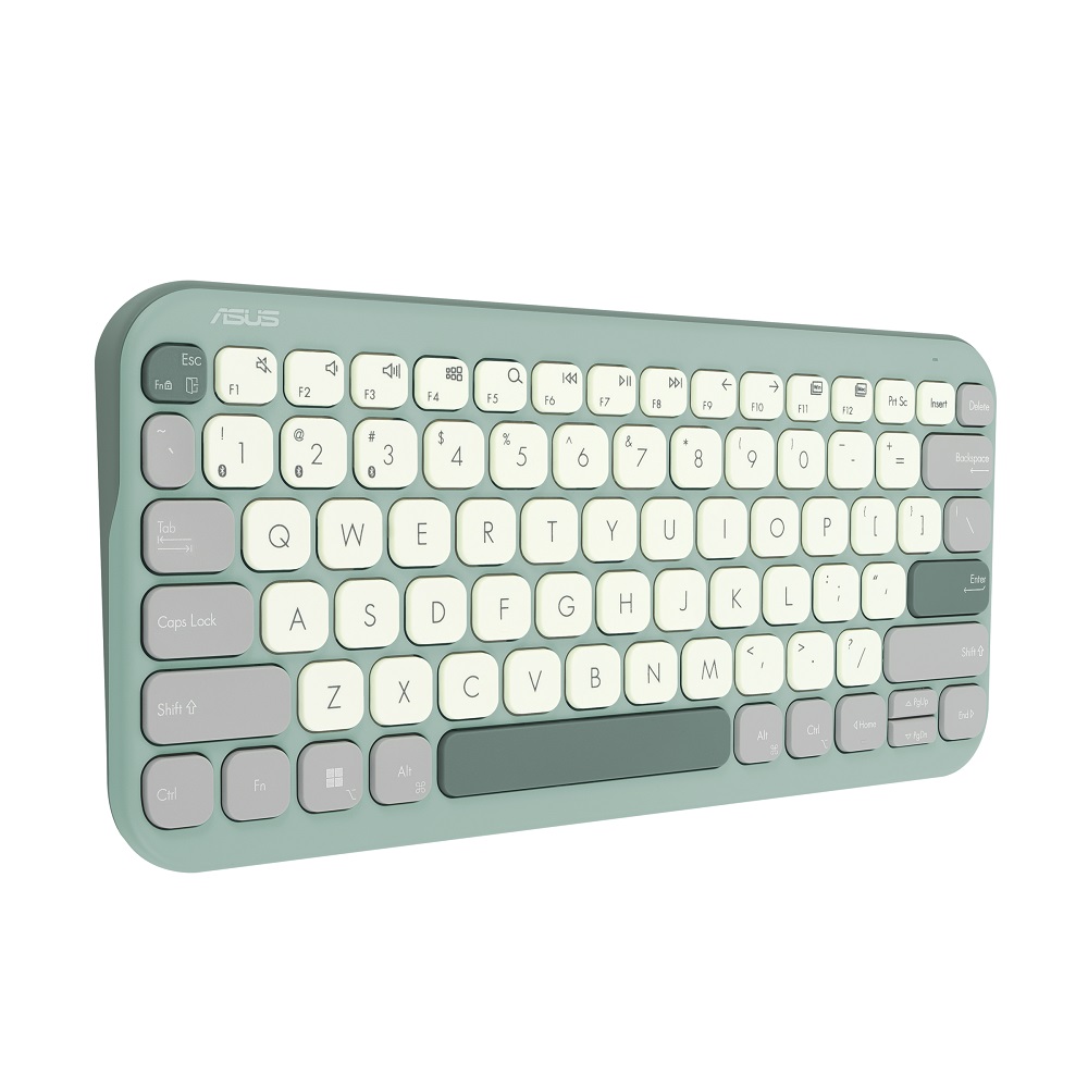 Клавиатура ASUS KW100 Marshmallow Keyboard Green BDS Bluetooth - 90XB0880-BKB050