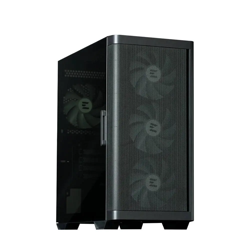 Кутия Zalman M4 Black Addressable RGB Case mATX, Tempered Glass, 4 fans included