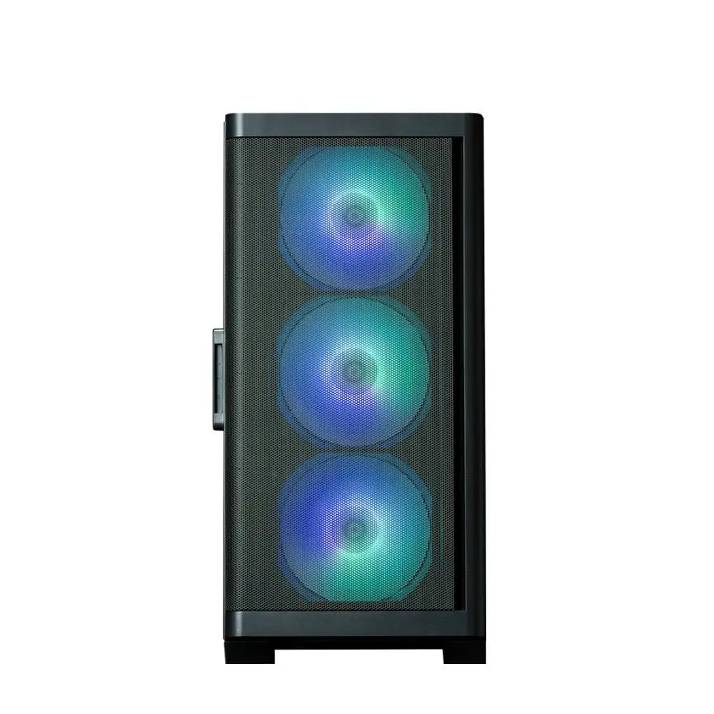 Кутия Zalman M4 Black Addressable RGB Case mATX, Tempered Glass, 4 fans included