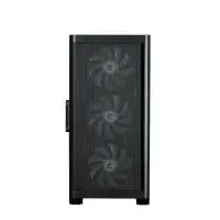 Кутия Zalman M4 Black Addressable RGB Case mATX, Tempered Glass, 4 fans included