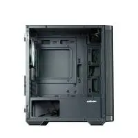 Кутия Zalman M4 Black Addressable RGB Case mATX, Tempered Glass, 4 fans included