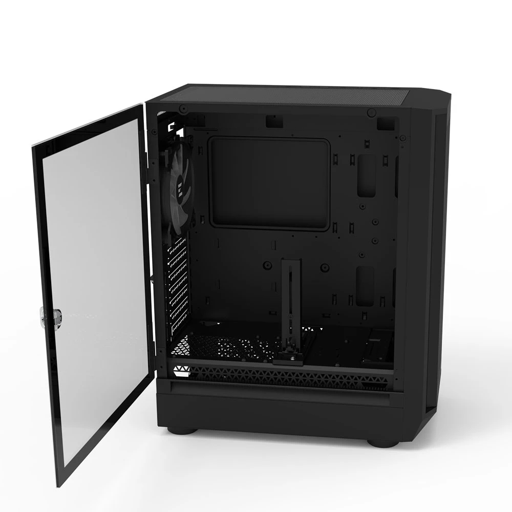 Кутия Zalman I6 Black RGB Case EATX, Tempered Glass, 3 fans included