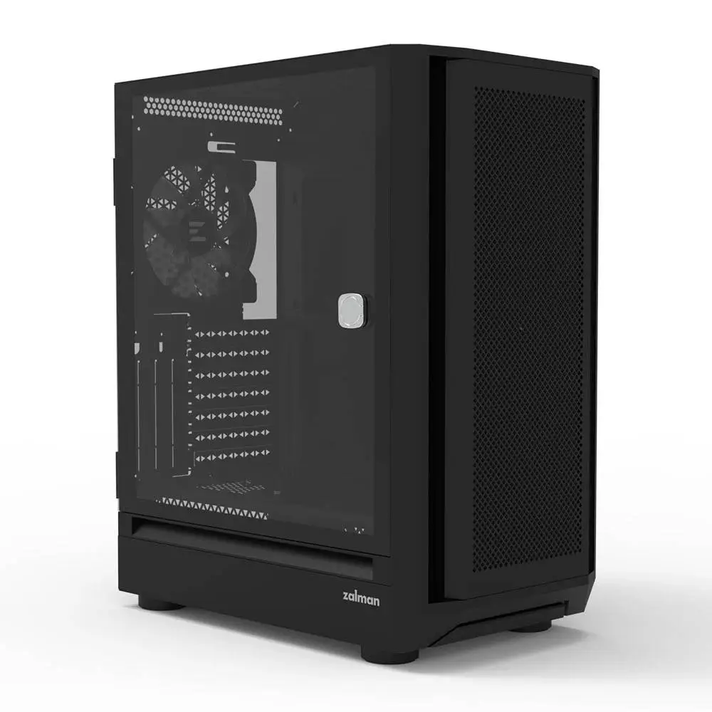 Кутия Zalman I6 Black RGB Case EATX, Tempered Glass, 3 fans included