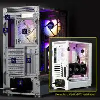 Кутия Zalman I6 Black RGB Case EATX, Tempered Glass, 3 fans included