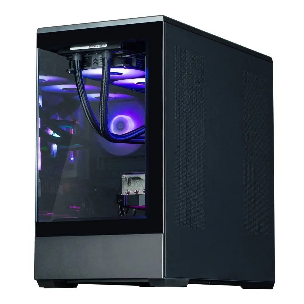 Кутия Zalman P30 Black aRGB Case mATX Tempered Glass