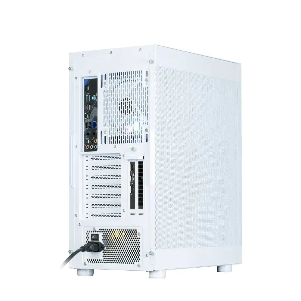 Кутия Zalman I4 White Full Mesh Case ATX, 6 fans included