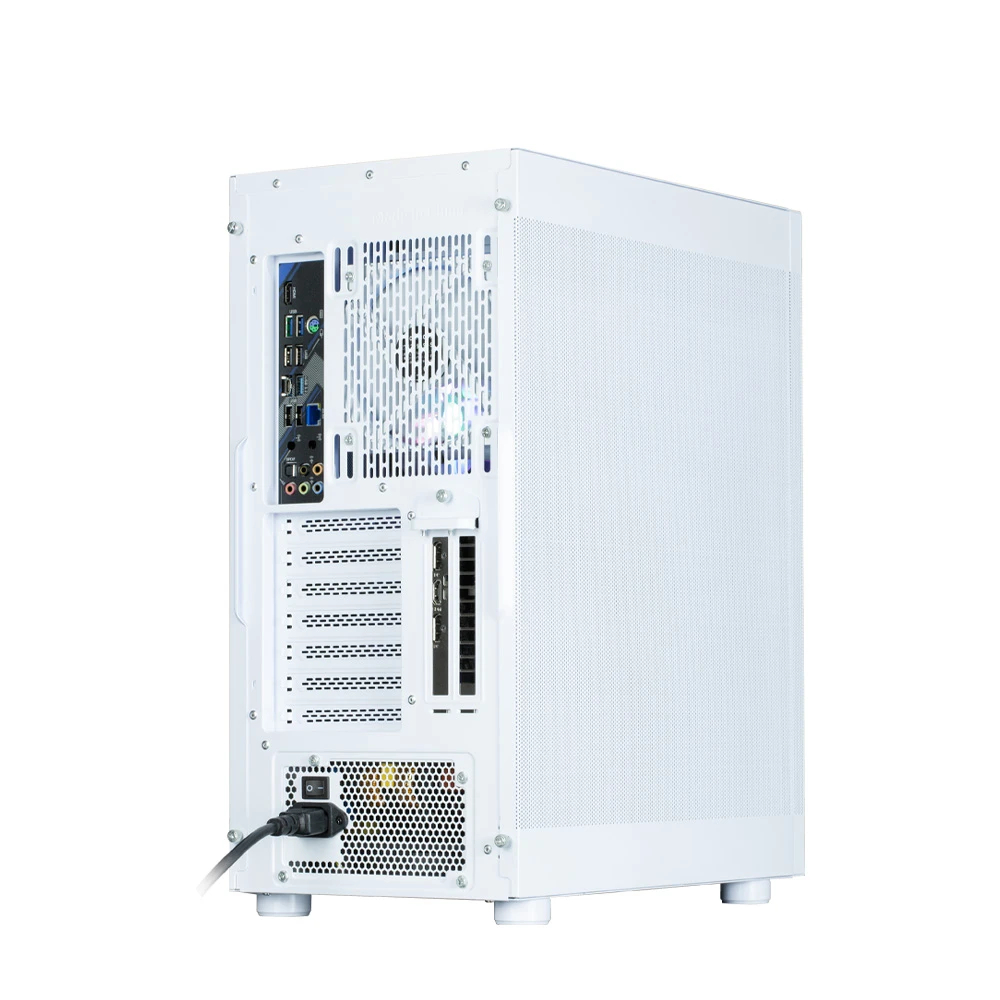 Кутия Zalman I4 White Full Mesh Case ATX, 6 fans included