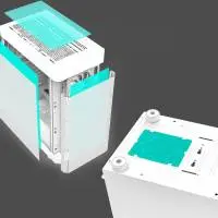 Кутия Zalman I4 White Full Mesh Case ATX, 6 fans included