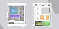 Кутия Zalman I4 White Full Mesh Case ATX, 6 fans included