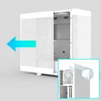 Кутия Zalman I4 White Full Mesh Case ATX, 6 fans included