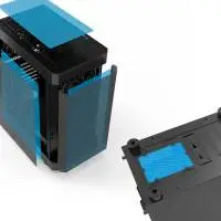 Кутия Zalman I4 Black Full Mesh Case ATX, 6 fans included