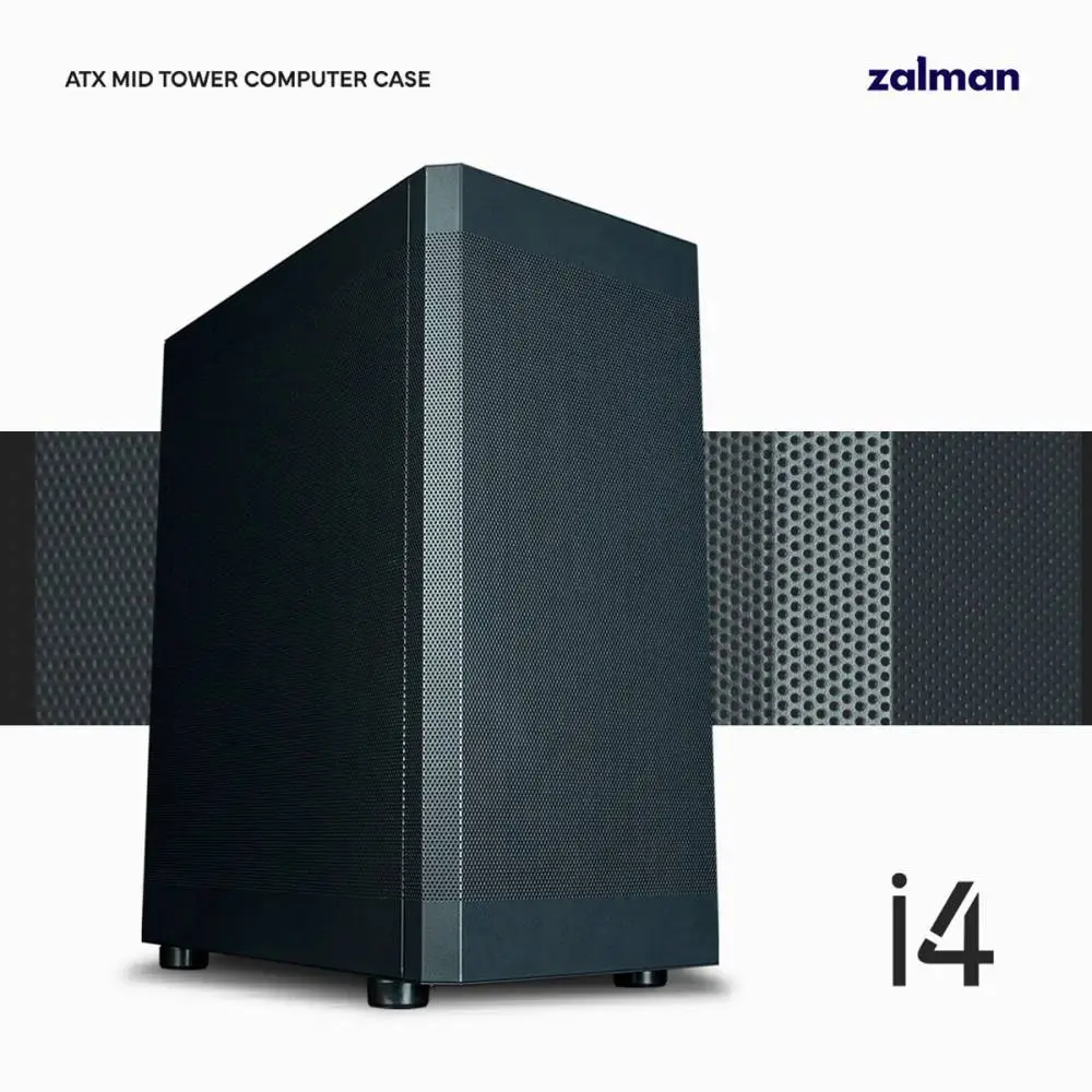 Кутия Zalman I4 Black Full Mesh Case ATX, 6 fans included