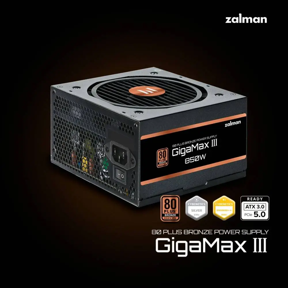 Захранване Zalman GigaMax III ATX 3.0 850W Bronze PSU - ZM850-GV3