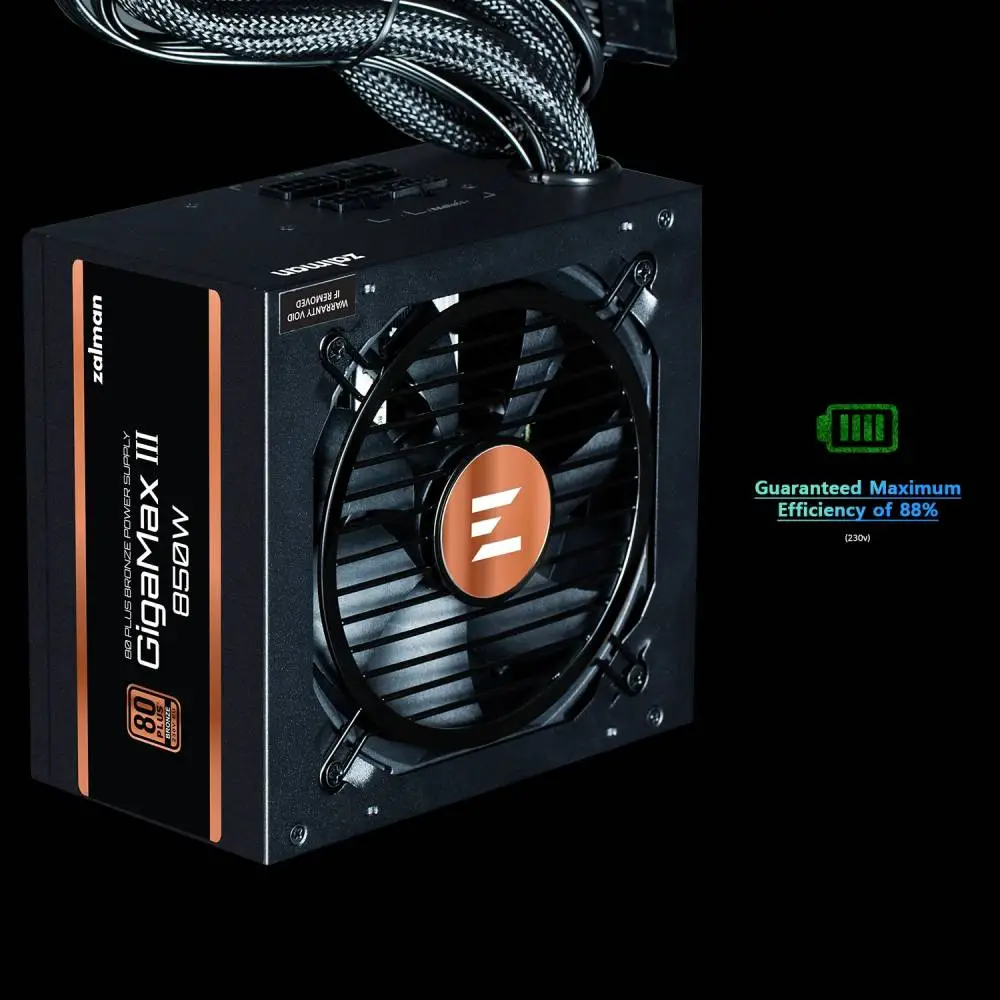 Захранване Zalman GigaMax III ATX 3.0 850W Bronze PSU - ZM850-GV3
