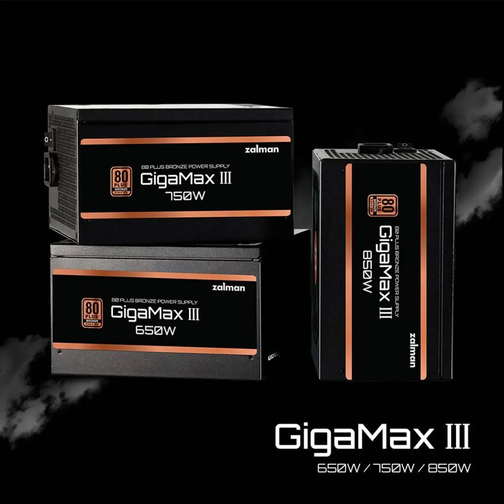 Захранване Zalman GigaMax III ATX 3.0 750W Bronze PSU - ZM750-GV3