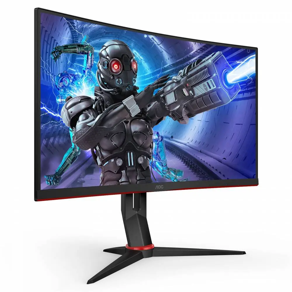 Монитор AOC C27G2ZU/BK, 27", VA Curved, FHD 1920x1080, 240Hz, 1ms MPRT, AMD FreeSync Premium/G-SYNC, USB Hub