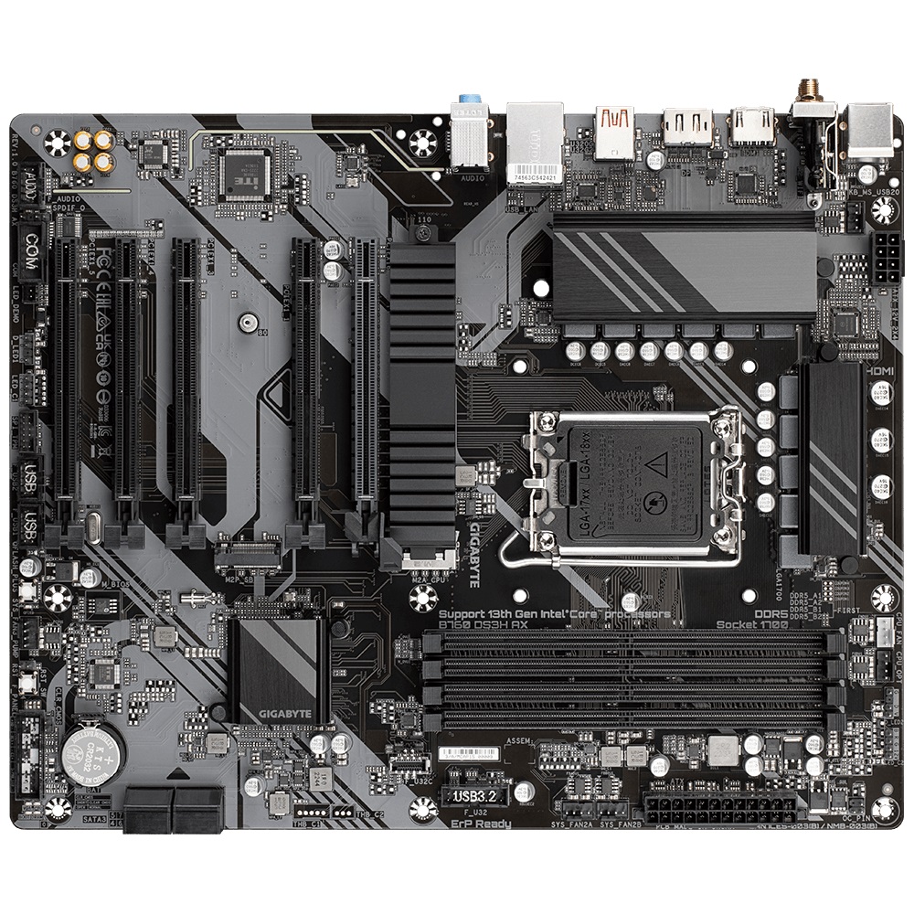 Дънна платка Gigabyte B760 DS3H AX LGA1700 DDR5