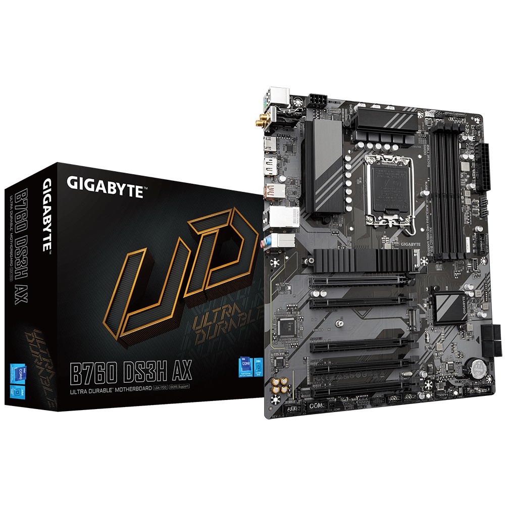 Дънна платка Gigabyte B760 DS3H AX LGA1700 DDR5