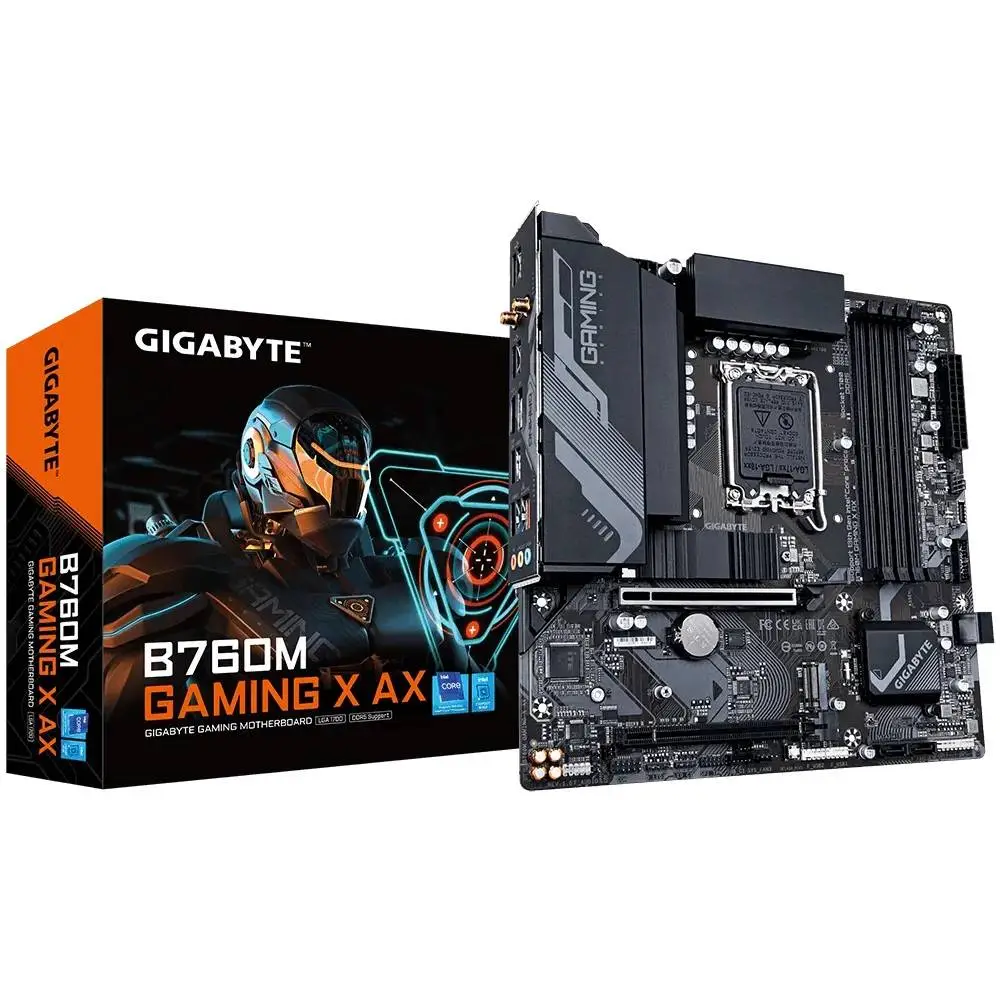 Дънна платка Gigabyte B760M GAMING X AX LGA1700