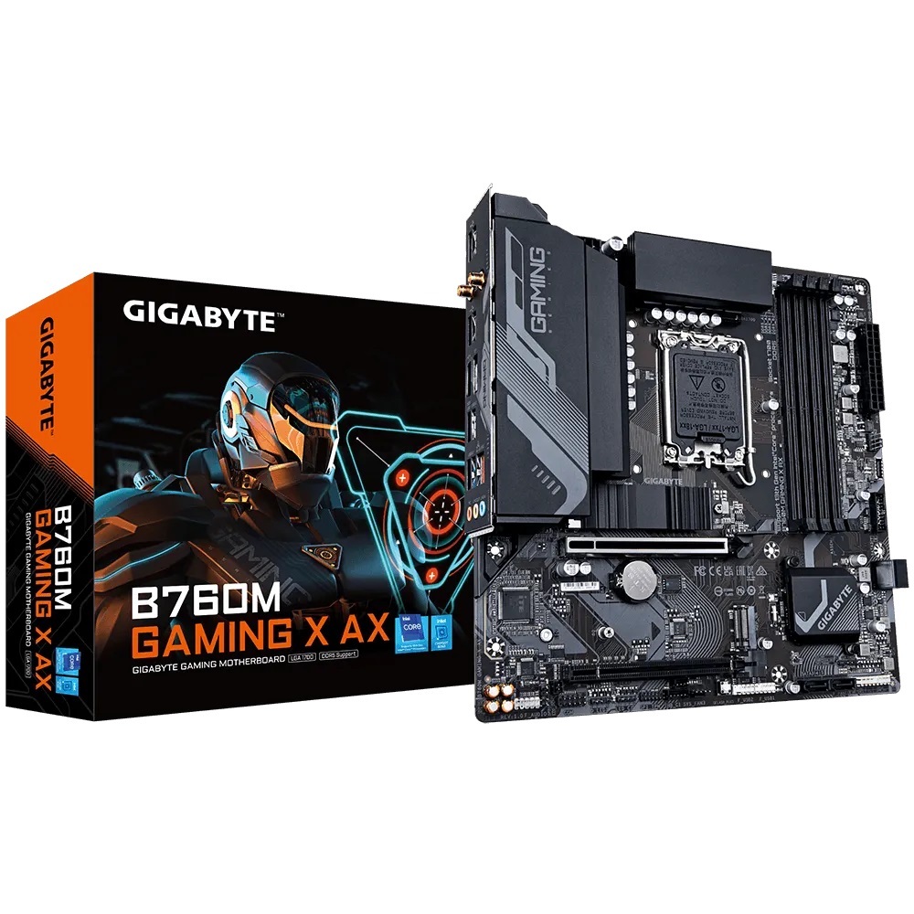 Дънна платка Gigabyte B760M GAMING X AX LGA1700