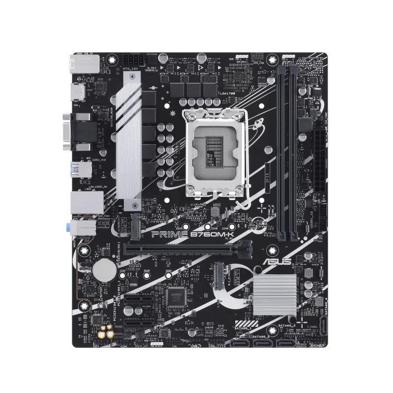Дънна платка ASUS PRIME B760M-K LGA1700 DDR5 - 90MB1FI0-M1EAY0