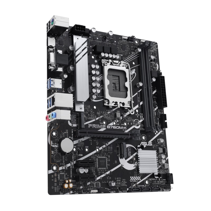 Дънна платка ASUS PRIME B760M-K LGA1700 DDR5 - 90MB1FI0-M1EAY0