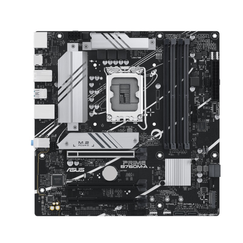 Дънна платка ASUS PRIME B760M-A-CSM LGA1700 DDR5 - 90MB1EK0-MOEAYC