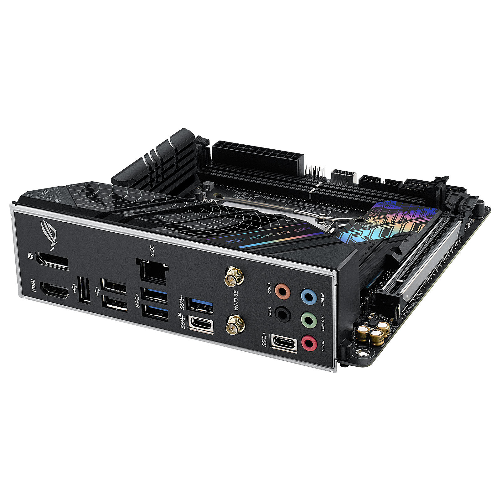 Дънна платка ASUS ROG STRIX B760-I GAMING WIFI ITX - 90MB1D90-M1EAY0