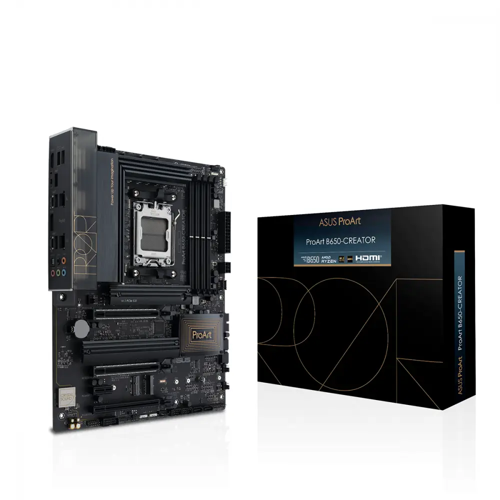 Дънна платка ASUS ProArt B650-CREATOR AM5 - 90MB1C40-M0EAY0
