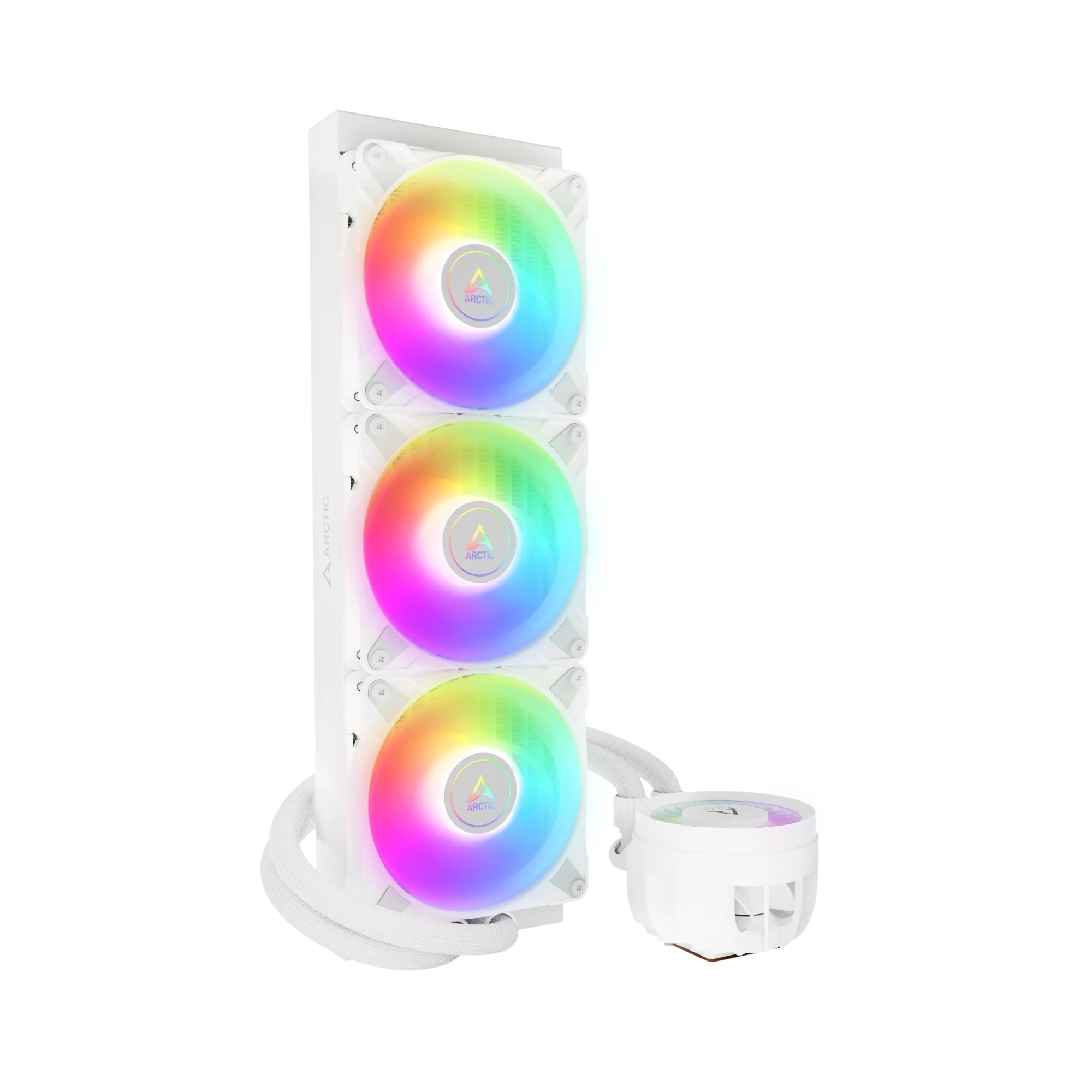 Водно охлаждане за процесор Arctic Liquid Freezer III 360 ARGB White - ACFRE00152A    