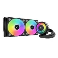 Водно охлаждане за процесор Arctic Liquid Freezer III 280 ARGB Black - ACFRE00143A 