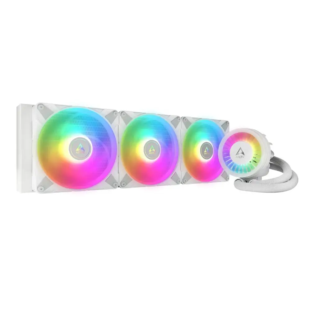 Водно охлаждане за процесор Arctic Liquid Freezer III 420 ARGB White - ACFRE00153A