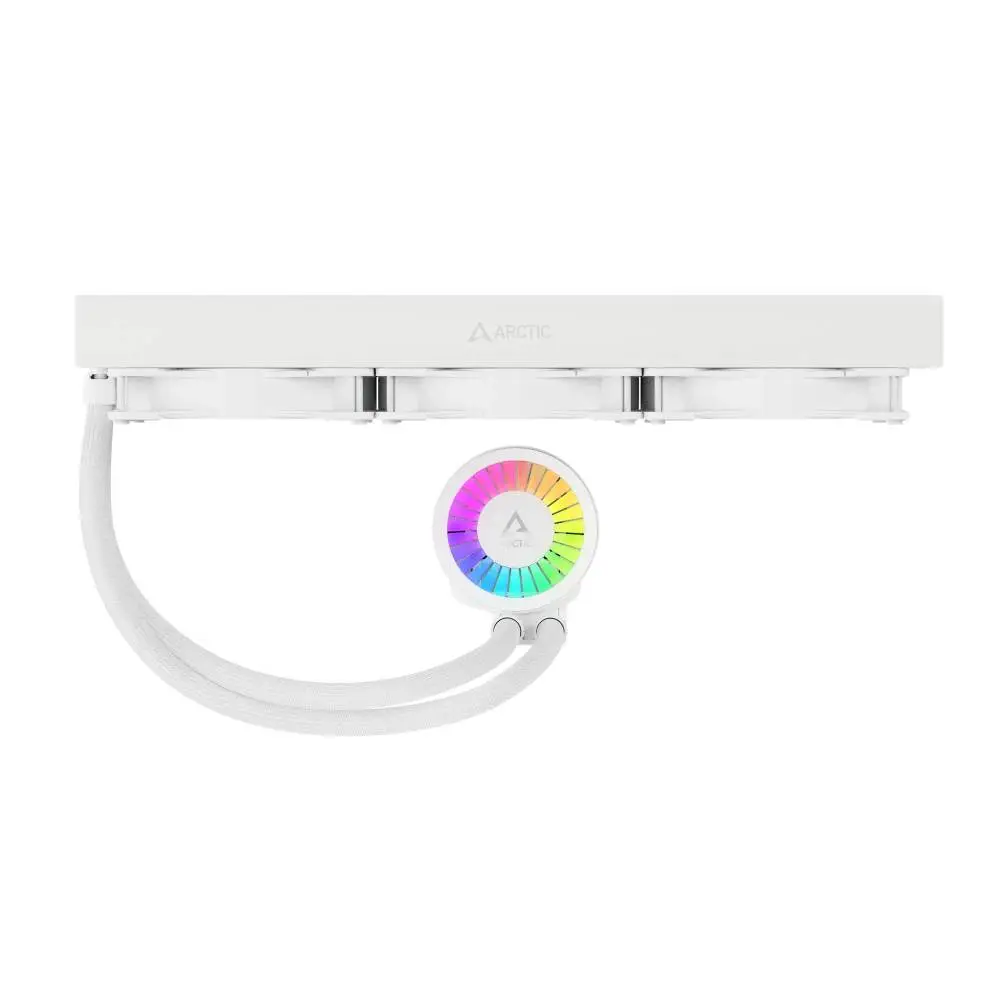 Водно охлаждане за процесор Arctic Liquid Freezer III 420 ARGB White - ACFRE00153A