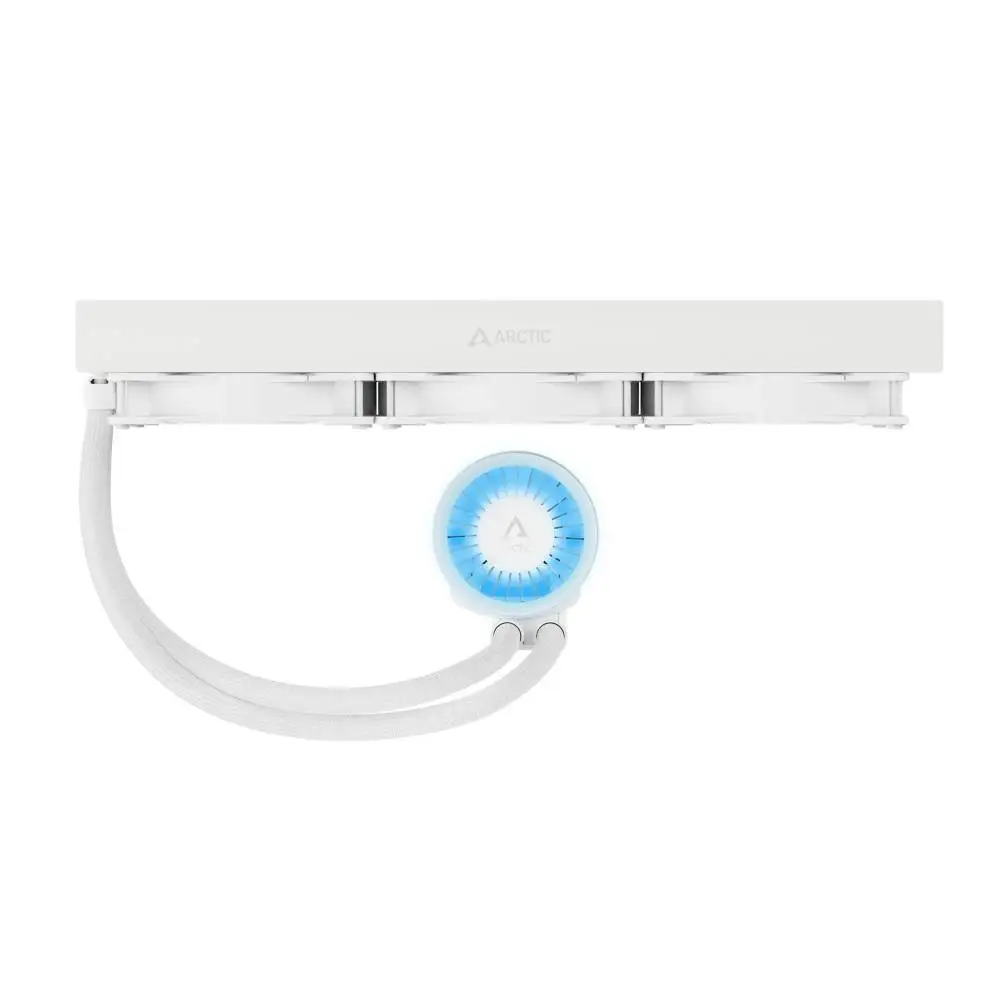 Водно охлаждане за процесор Arctic Liquid Freezer III 420 ARGB White - ACFRE00153A