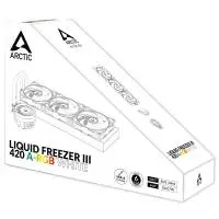 Водно охлаждане за процесор Arctic Liquid Freezer III 420 ARGB White - ACFRE00153A