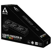 Водно охлаждане за процесор Arctic Liquid Freezer III 420 ARGB Black - ACFRE00145A