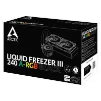 Водно охлаждане за процесор Arctic Liquid Freezer III 240 ARGB Black - ACFRE00142A