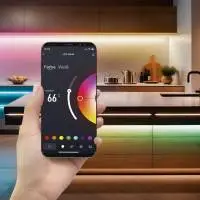 HAMA LED лента, RGBW, WLAN, димируема, самозалепваща се, изрязване по размер