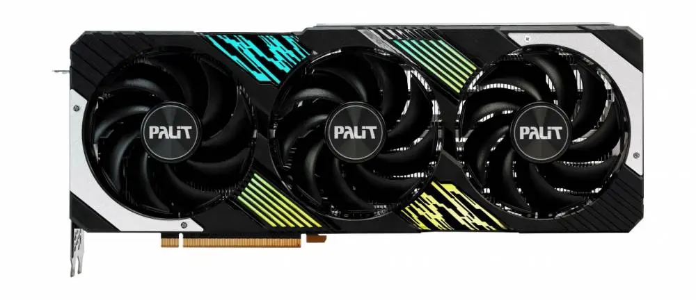 Видео карта Palit GeForce RTX 4080 SUPER GamingPro 16GB - NED408S019T2-1032A